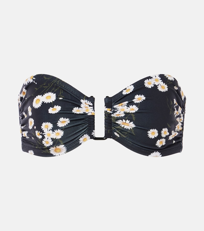Tendrement floral bandeau bikini top | Eres