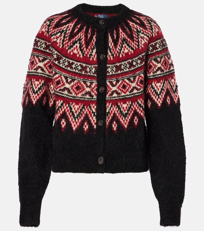 Fair Isle alpaca and wool-blend cardigan | Polo Ralph Lauren