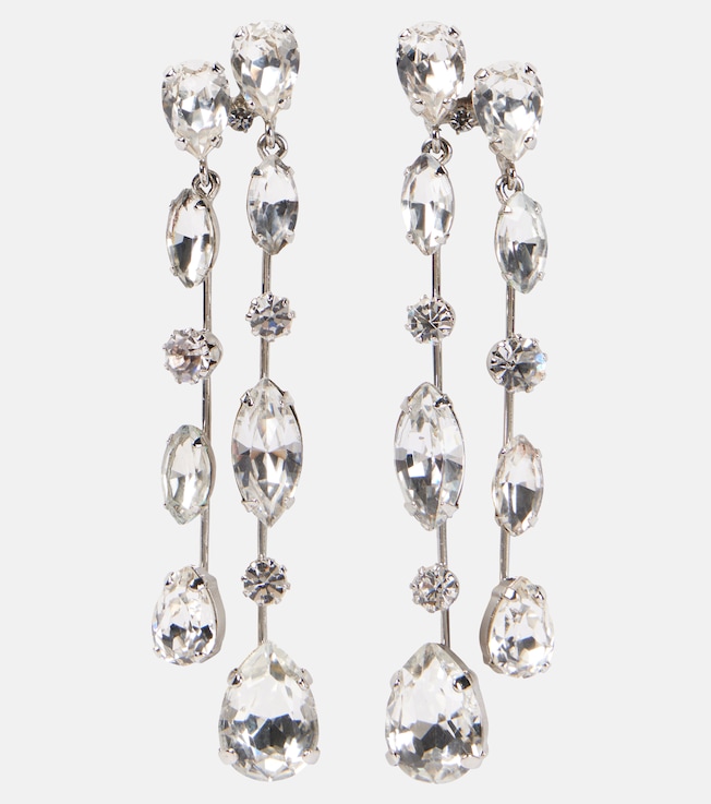 Nessa crystal-embellished drop earrings | Jennifer Behr