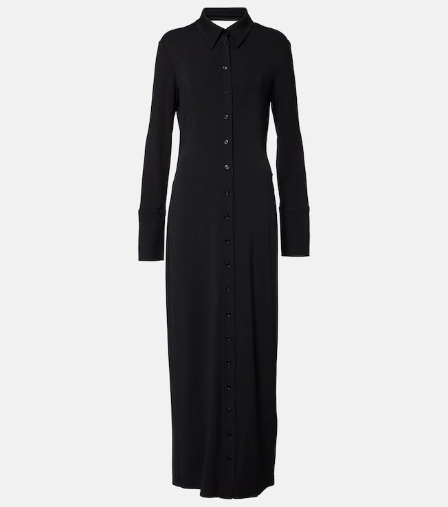 Jersey crêpe shirt dress | Sportmax