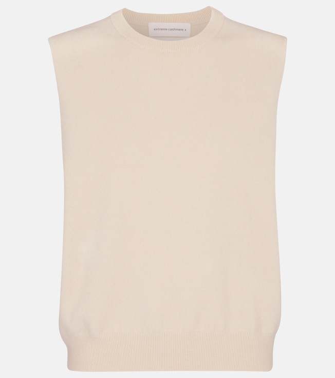 N° 156 Be Now cashmere-blend sweater vest | Extreme Cashmere