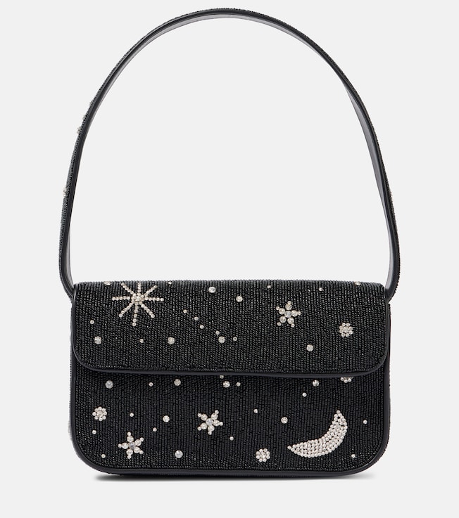 Tommy Small beaded shoulder bag | Staud