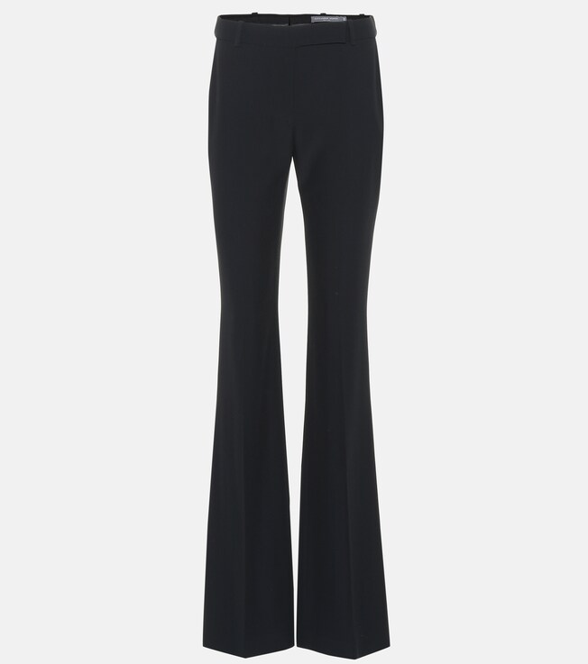 Mid-rise flared pants | McQueen