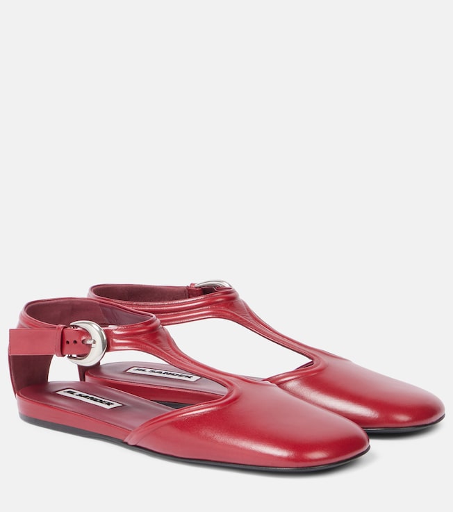 Leather flats | Jil Sander