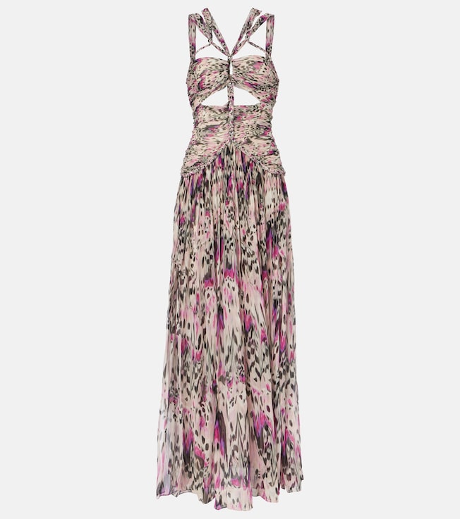 Rafael printed silk maxi dress | Isabel Marant