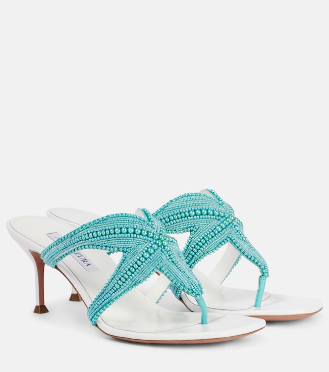 Reef Star 65 leather sandals | Aquazzura