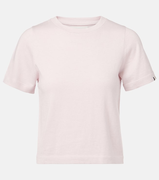 N°267 Tina cotton and cashmere T-shirt | Extreme Cashmere