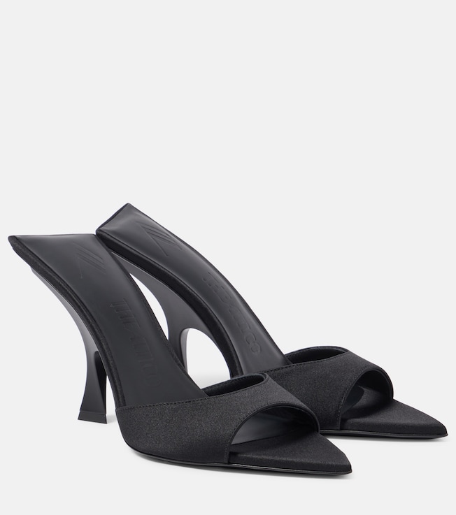 Ester 95 satin mules | The Attico