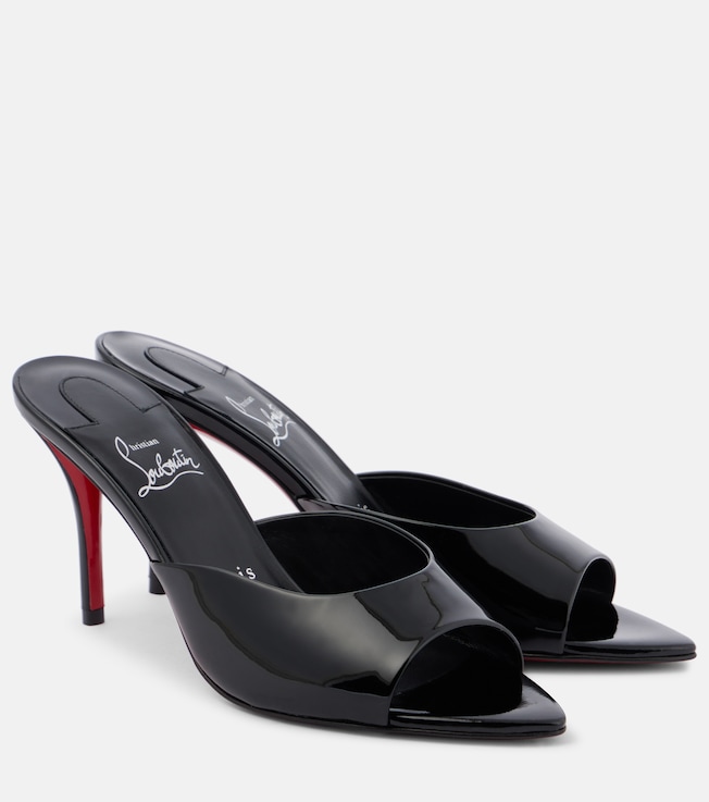 Miss Z 80 patent leather mules | Christian Louboutin