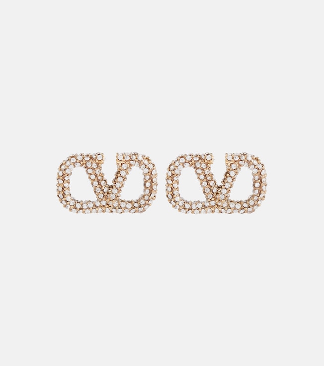 VLOGO embellished earrings | Valentino