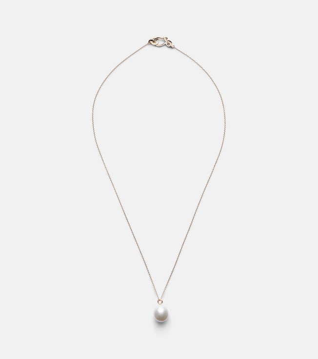 L'eau Pearl 14kt yellow gold necklace | Sophie Bille Brahe