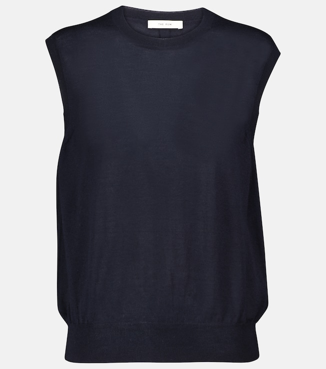 Balham cashmere sweater vest | The Row
