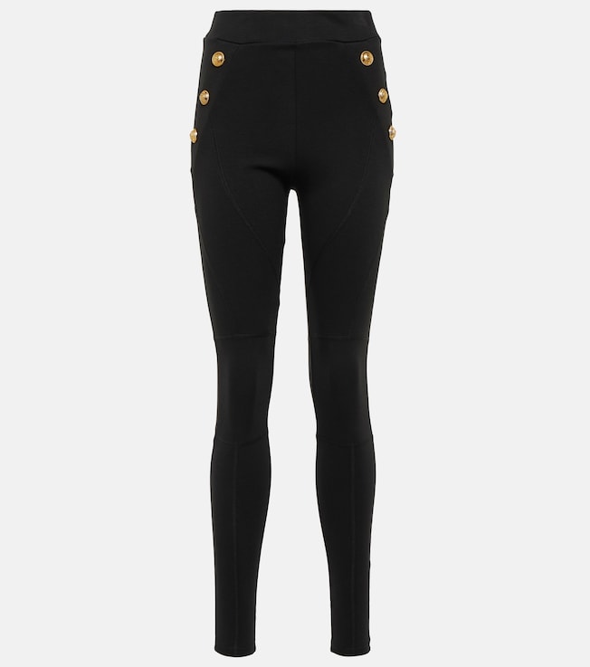 Jersey leggings  | Balmain