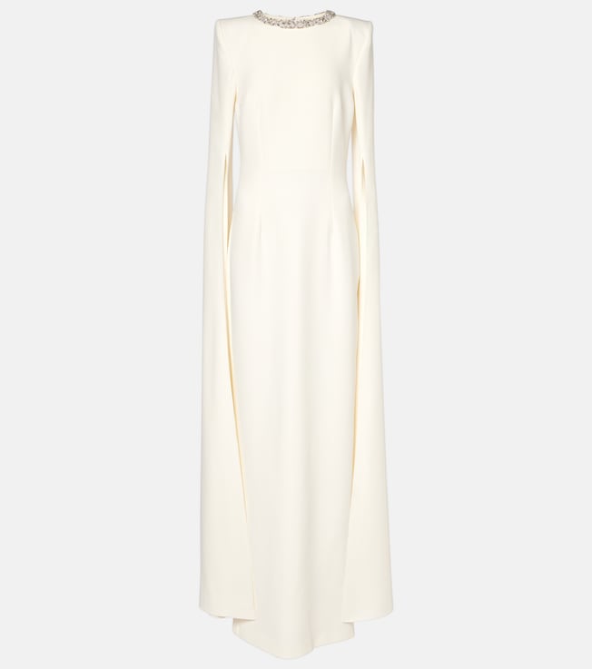 Destiny faux pearl-embellished gown | Safiyaa