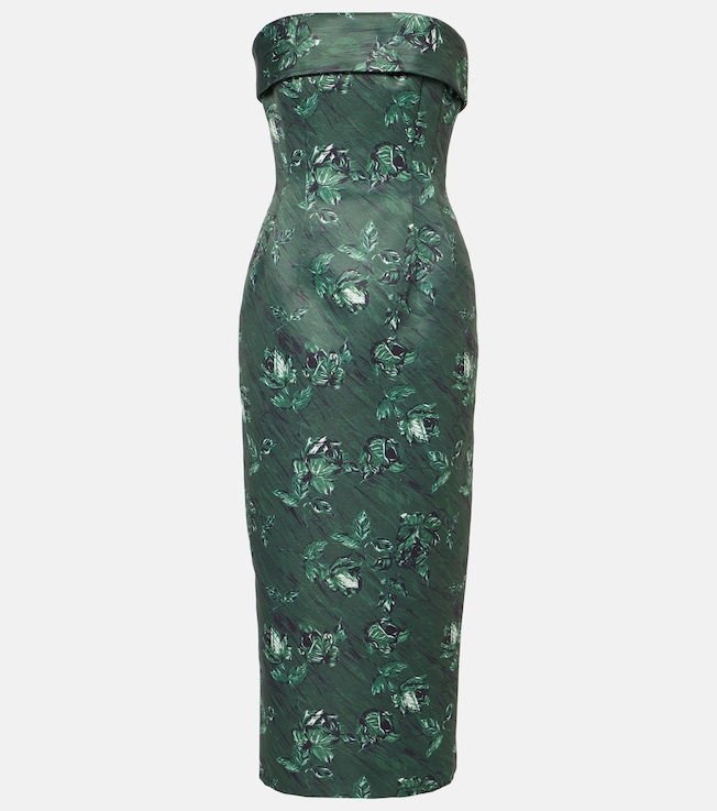 Keeley floral bustier dress | Emilia Wickstead