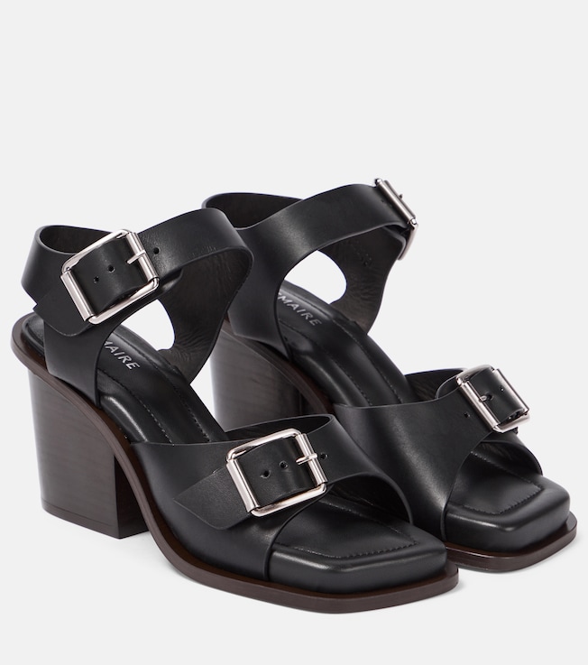 Embellished leather sandals | Lemaire