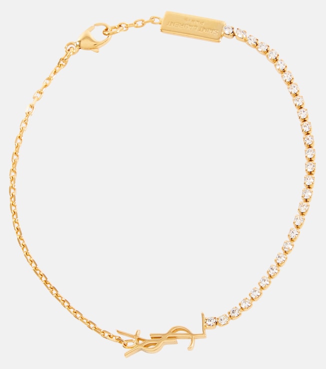 Cassandre embellished bracelet | Saint Laurent