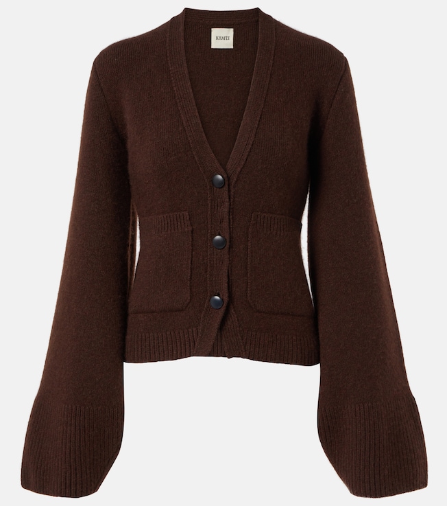 Scarlet cashmere cardigan | Khaite