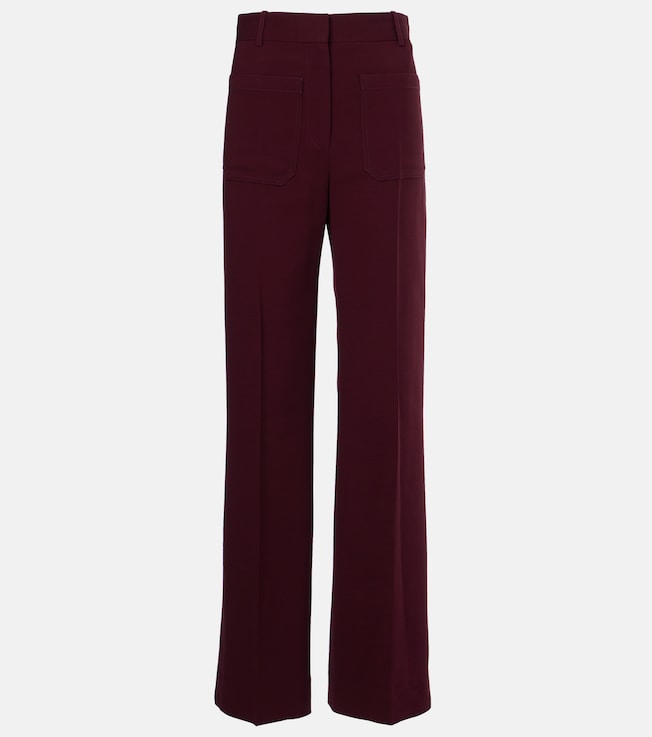 Alina high-rise wide-leg pants | Victoria Beckham