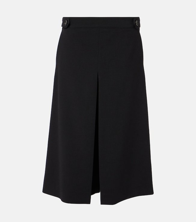Wool crêpe culottes | Chloé