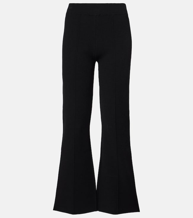High-rise flared pants  | Veronica Beard