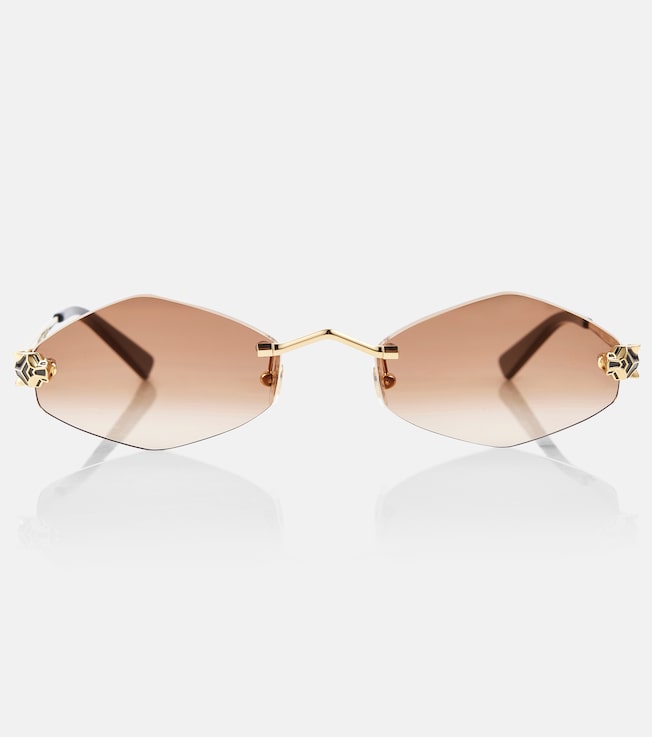 Panthère de Cartier geometric sunglasses | Cartier Eyewear Collection