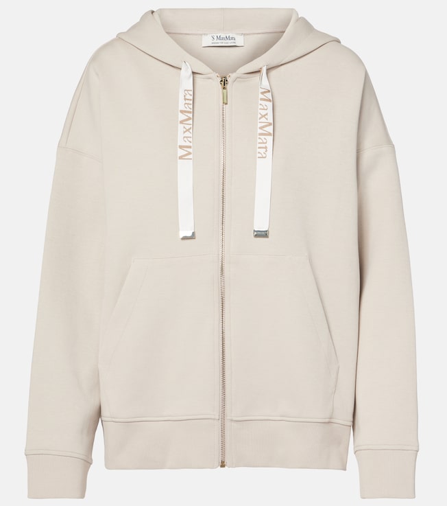 Jour cotton-blend jersey hoodie | 'S Max Mara