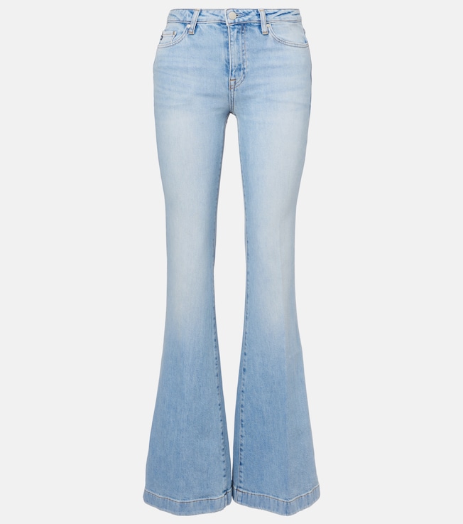 Tropea high-rise flared jeans | AG Jeans