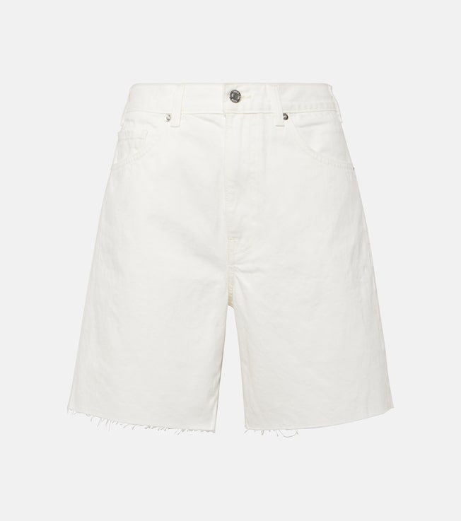 Russel high-rise denim shorts | Nili Lotan