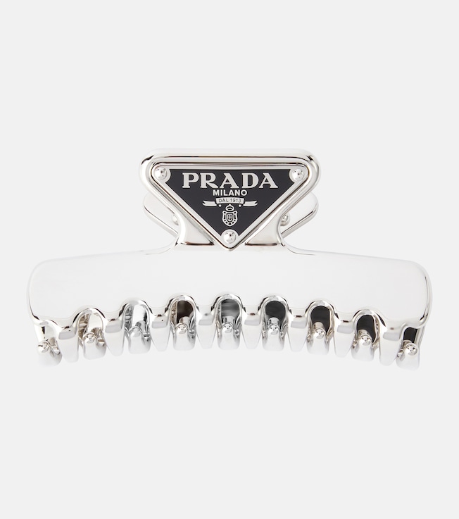Logo hair clip | Prada