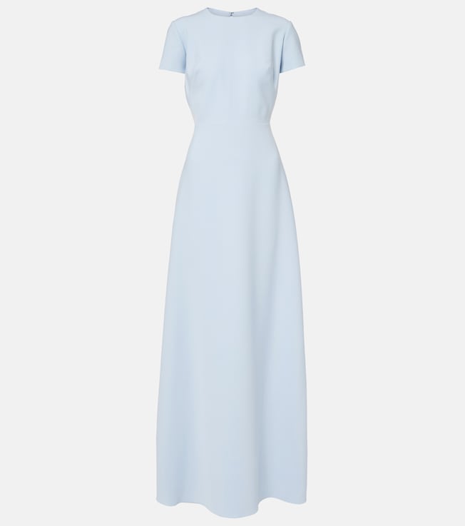 Bow-detail crêpe gown | Carolina Herrera