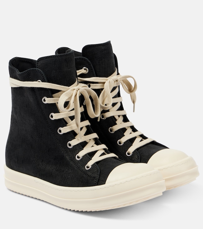 Sneaks high-top canvas sneakers | Rick Owens