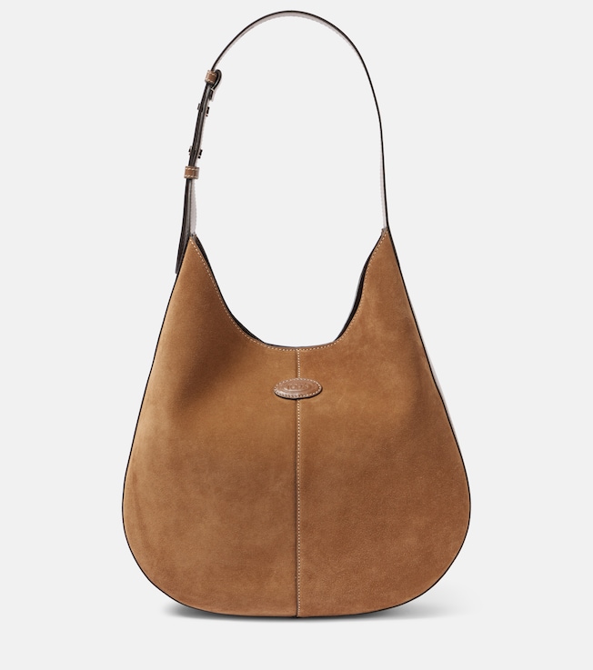 Di Bag Small suede shoulder bag | Tod's