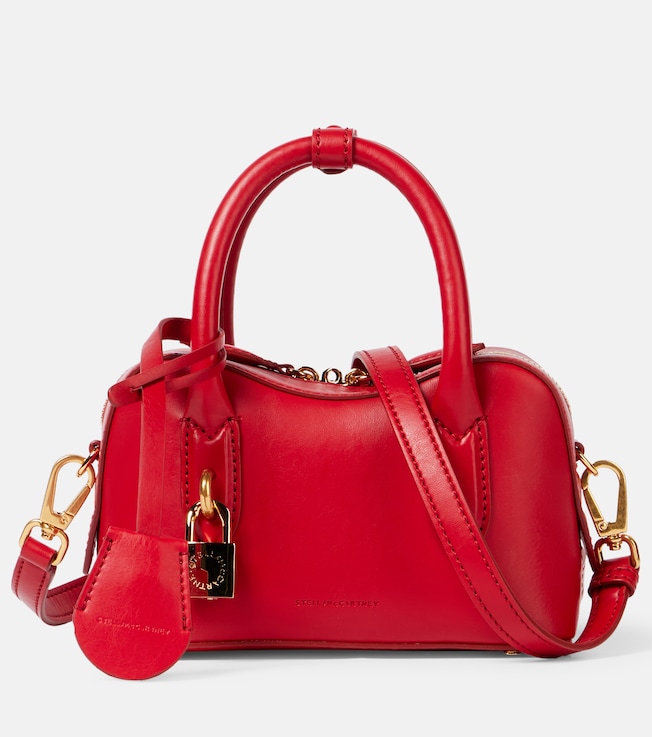 Ryder Mini faux suede shoulder bag | Stella McCartney