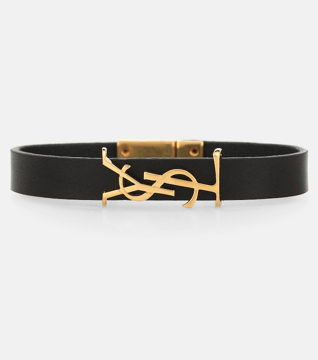 Opyum leather bracelet | Saint Laurent