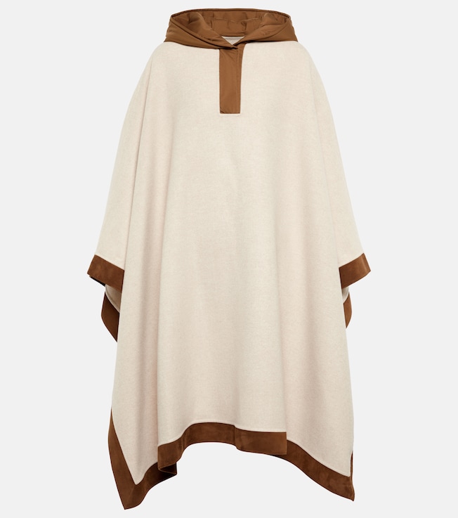 Chandra cashmere poncho | Loro Piana