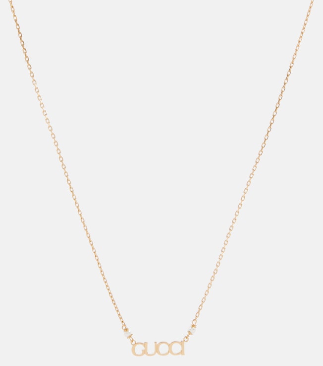 Logo embellished necklace  | Gucci