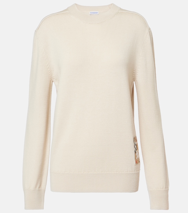 EKD Burberry Check wool sweater | Burberry