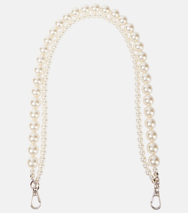 Faux pearl bag strap | Simone Rocha