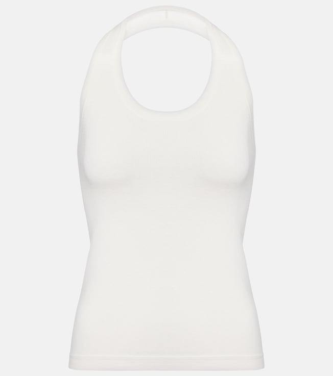 N°409 Jerry cotton and cashmere tank top | Extreme Cashmere