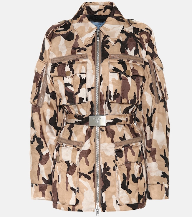 Camouflage jacket | Prada