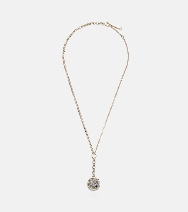 Resilience Medium 18kt gold chain necklace with diamonds | FoundRae
