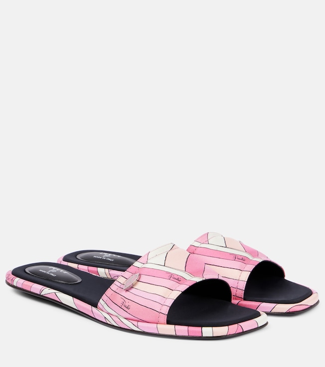 Iride twill thong sandals | Pucci