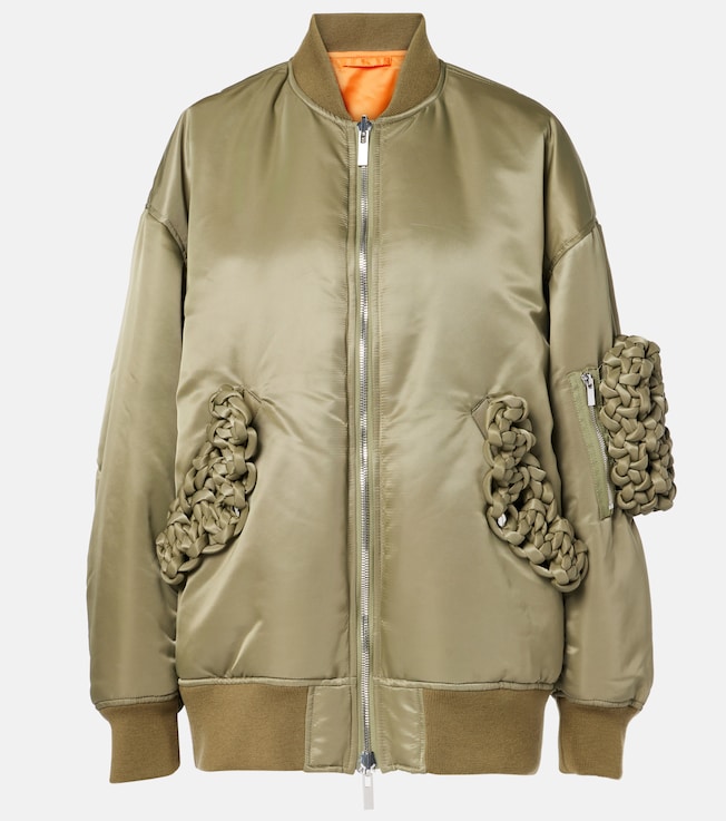Knot-detail bomber jacket | Noir Kei Ninomiya