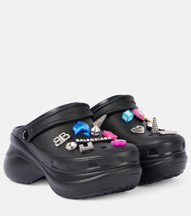 x Crocs embellished platform mules | Balenciaga