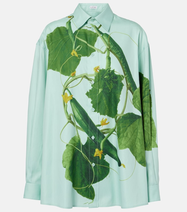 Cotton and silk shirt | Loewe