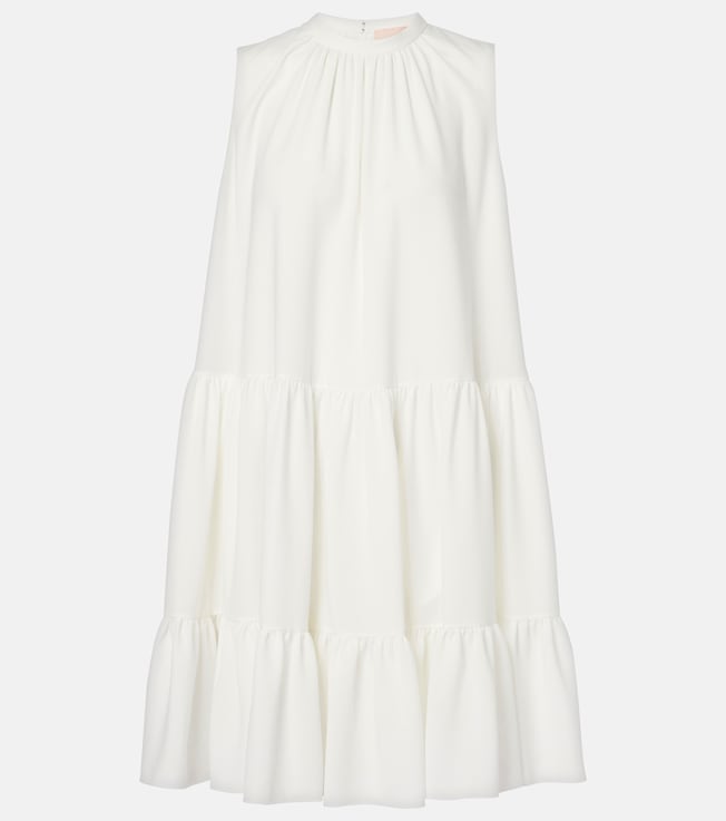 Bridal Phinia tiered minidress | Roksanda