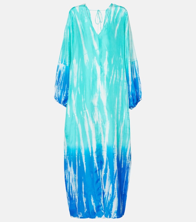 Ombré silk maxi dress | Anna Kosturova