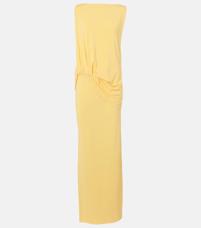 Peplo jersey maxi dress | Jacquemus