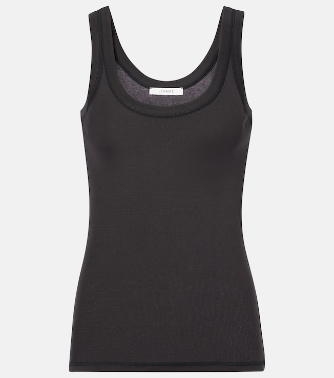 Cotton jersey tank top | Lemaire